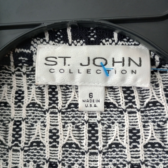 ST. JOHN Collection zip knit jacket 6 - Picture 3 of 4